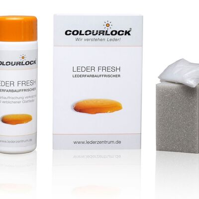Colourlock leather Fresh red