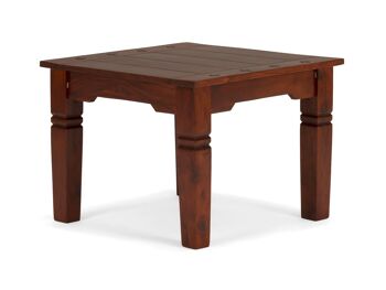 Table d'appoint Texas marron 60x60 cm 1