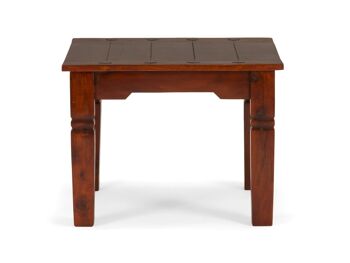 Table d'appoint Texas marron 60x60 cm 5