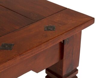 Table d'appoint Texas marron 60x60 cm 8