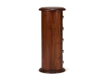 Armoire ronde Texas marron 10