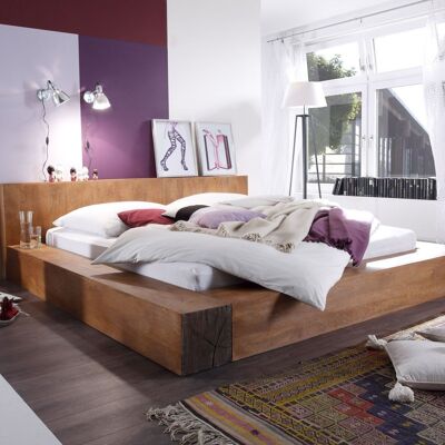 Cama de madera Dunas