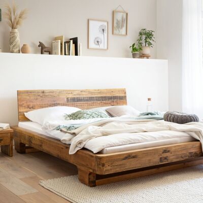 Wooden bed Sendai pine 140x200 cm