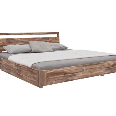 Letto in legno Terrano acacia 180x200 cm