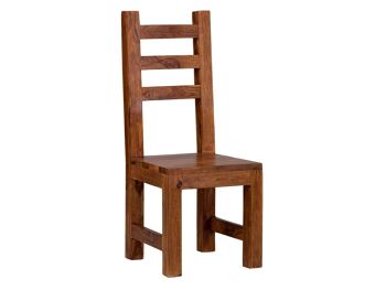 Lot de 2 chaises en bois Cubus 1