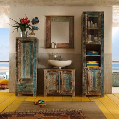 Conjunto de muebles de baño Blue Lagoon 4 piezas