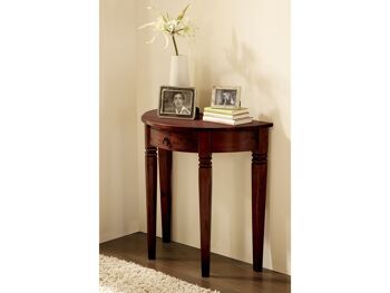 Table console Crescent Catana marron 2