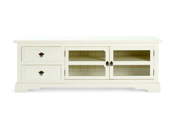 Banc TV Catana blanc 10