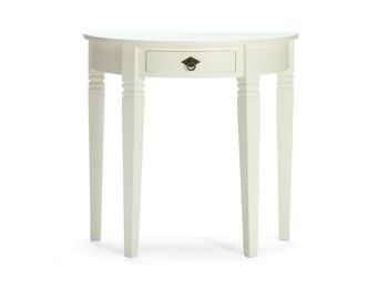 Table console Crescent Catana blanc 4