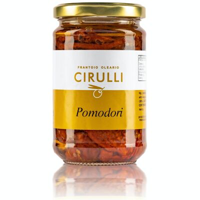 Cirulli Preserves, Dried Tomatoes In Extra Virgin Olive Oil, Pack of 280 Gr