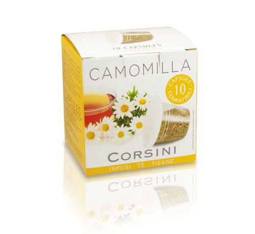 Capsule Camomilla compatibili Nespresso® | Confezione contenente 10 pezzi