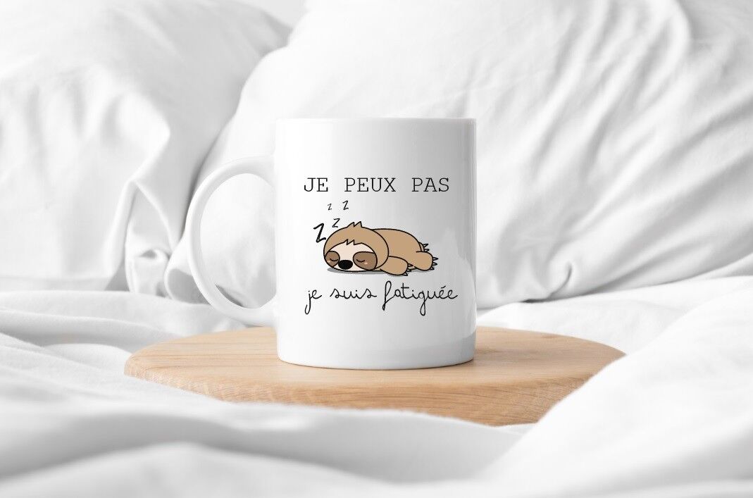 Achat MUG Je peux pas, je suis fatigué en gros