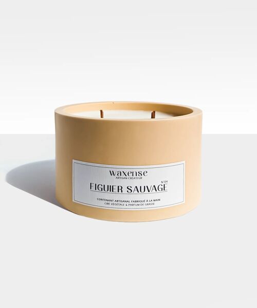 Bougie N04 Figuier Sauvage - 80 Heures