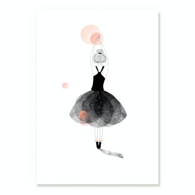 Ballerina-Tänzer-Plakat