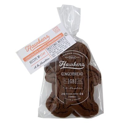 Hombres de pan de jengibre de Hawken - Naranja chocolate