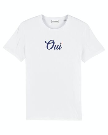 Imprimé "Oui" T-shirt unisexe 1