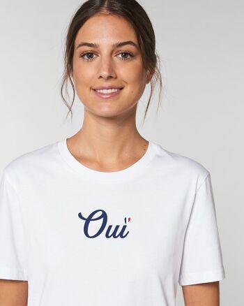 Imprimé "Oui" T-shirt unisexe 4