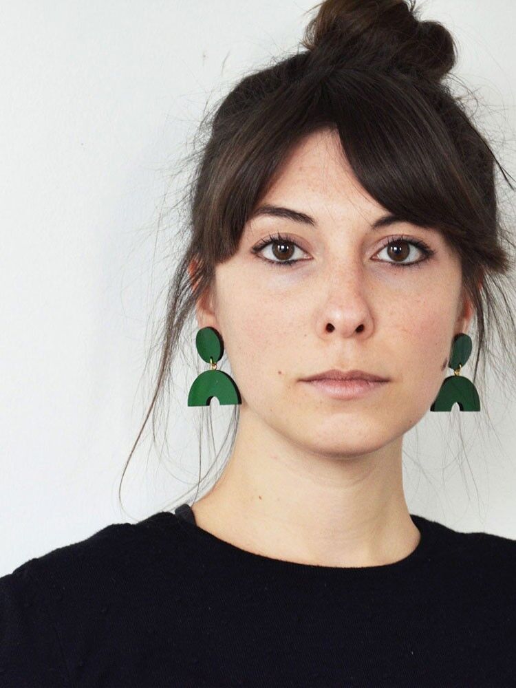 Orecchini Pendenti Geometrici, Orecchini Ad Arco, Collezione Geometry