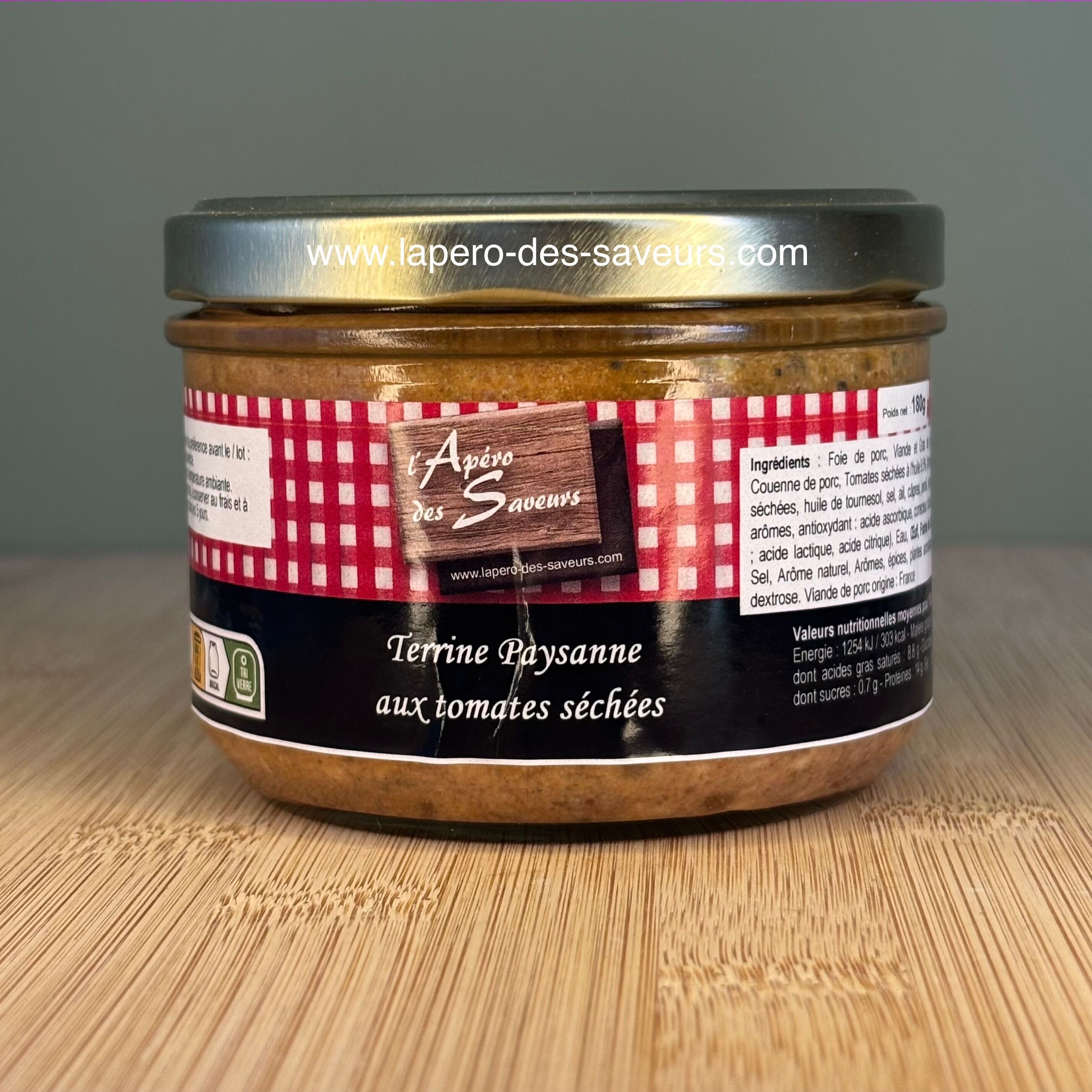 Terrina Contadina Con Pomodori Secchi 180g