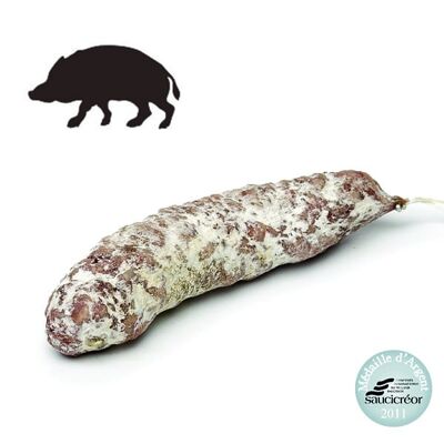 Saucisson sec au sanglier 160-180g