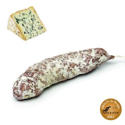Salsiccia secca con formaggio blu dell'Alvernia 160-180g