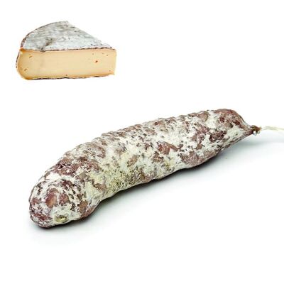 Saucisson sec au St Nectaire 160-180g