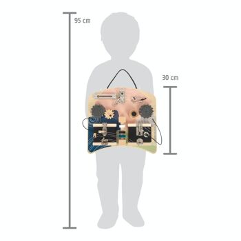 Verrouillage et rotation de la planche de motricité 5