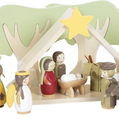 Playset Christmas nativity scene | Game worlds | Wood
