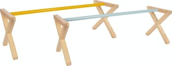 Ensemble d'obstacles Cavaletti pour enfants 1