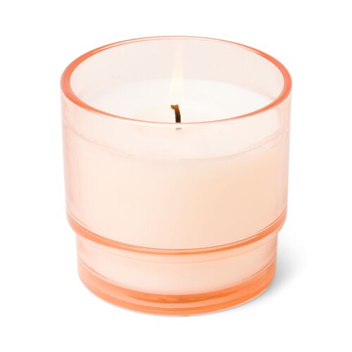 Al Fresco 198g Peach Juice Glass Candle - Pepper & Plum