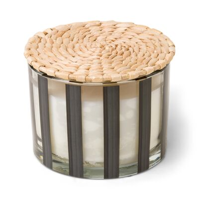 Al Fresco 340g Toupe Glass Candle - Santo Sage