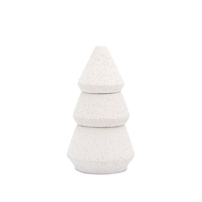 Cypress & Fir - Large White Tree Stack (297g and 155g + Incense Holder)