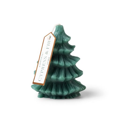 Cypress & Fir 120g Short Tree Totem Candle