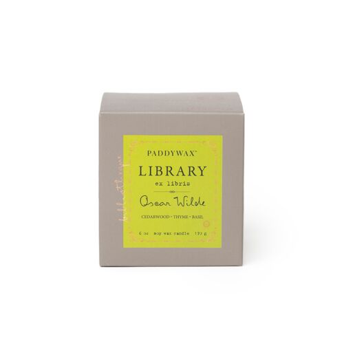 Library Candle (170g) - Oscar Wilde