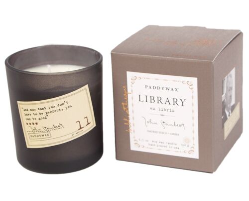 Library 170g Candle - Steinbeck: Smoked Birch + Amber