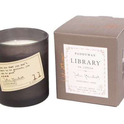 Library 170g Candle - Steinbeck: Smoked Birch + Amber