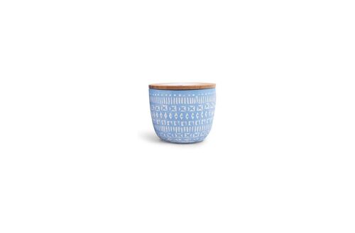 Sonora 85g Sky Blue Concrete Candle - Wisteria & Willow