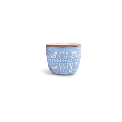 Sonora 85g Sky Blue Concrete Candle - Wisteria & Willow