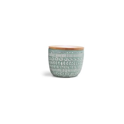 Sonora 85g Mint Concrete Candle - Bergamot & Fresh Fig