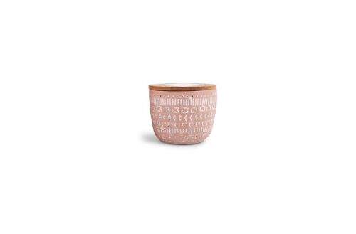 Sonora 85g Terracotta Concrete Candle - Pepper & Pomelo