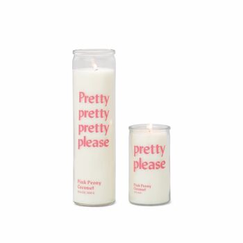 Bougie Spark 141g - Pretty Please - Noix de Coco Pivoine Rose 2