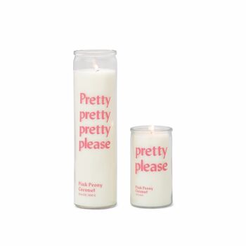 Bougie Spark 300g - Pretty Pretty Pretty Please - Pivoine Rose Noix de Coco 3