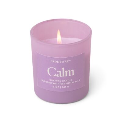 Wellness 141g Lavender Glass Vessel Candle - Calm