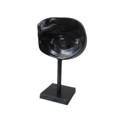 Eye on Stand - Decoración - 100% metal - Negro Antiguo - Altura 38cm