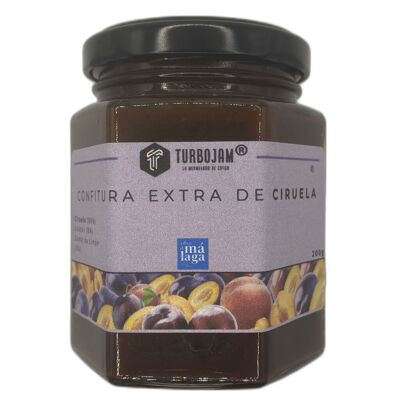 Confiture de Prunes Bio 90% Fruits