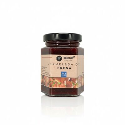 Natural Strawberry Jam 90% Fruit.Reduced Sugar Content (Only 8%)