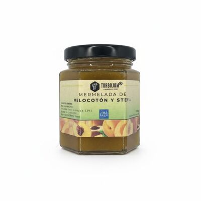 Natural Peach Jam 95% Fruit.Sugar Free (0%)
