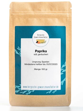 Paprika en poudre, doux fumé 2