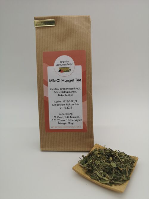 Milz-Qi Mangel Tee