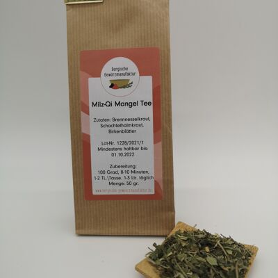 Milz-Qi Mangel Tee